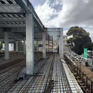 SGS Steel Prefabricated Houses Commercial Steel Structure Prefab House