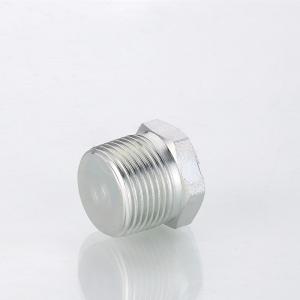 China DIN Standard Galvanized Sheet Hydraulic Tube Fitting BSPT Male Plug 4t at Competitive factory
