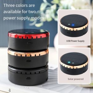 Solar Air Purifier Solar-Powered Car Deodorizer Compact Design Odors Cleaner