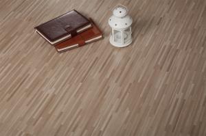 China Bamboo Effect Self Adhesive Vinyl Floor Planks 2.0mm Fire Resistance factory