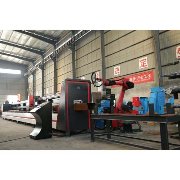 H Beam I Beam And C Channel CNC Plasma Beam Cutting Robot Machine Model CPC1000
