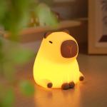 USB Rechargeable Dimming Capybara Night Lighting Silicone Night Lights Children