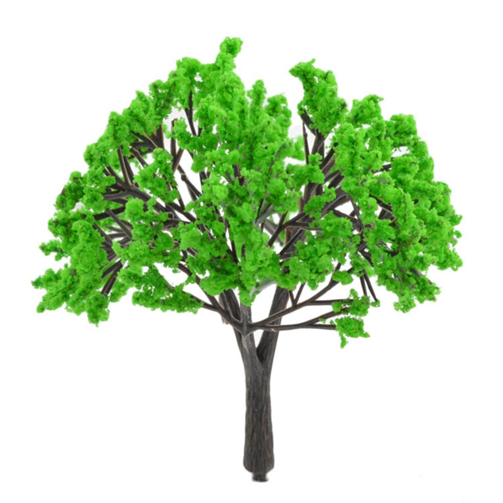2017 New sand table 30-100mm architecture scale model coloful trees ho scale model train color trees