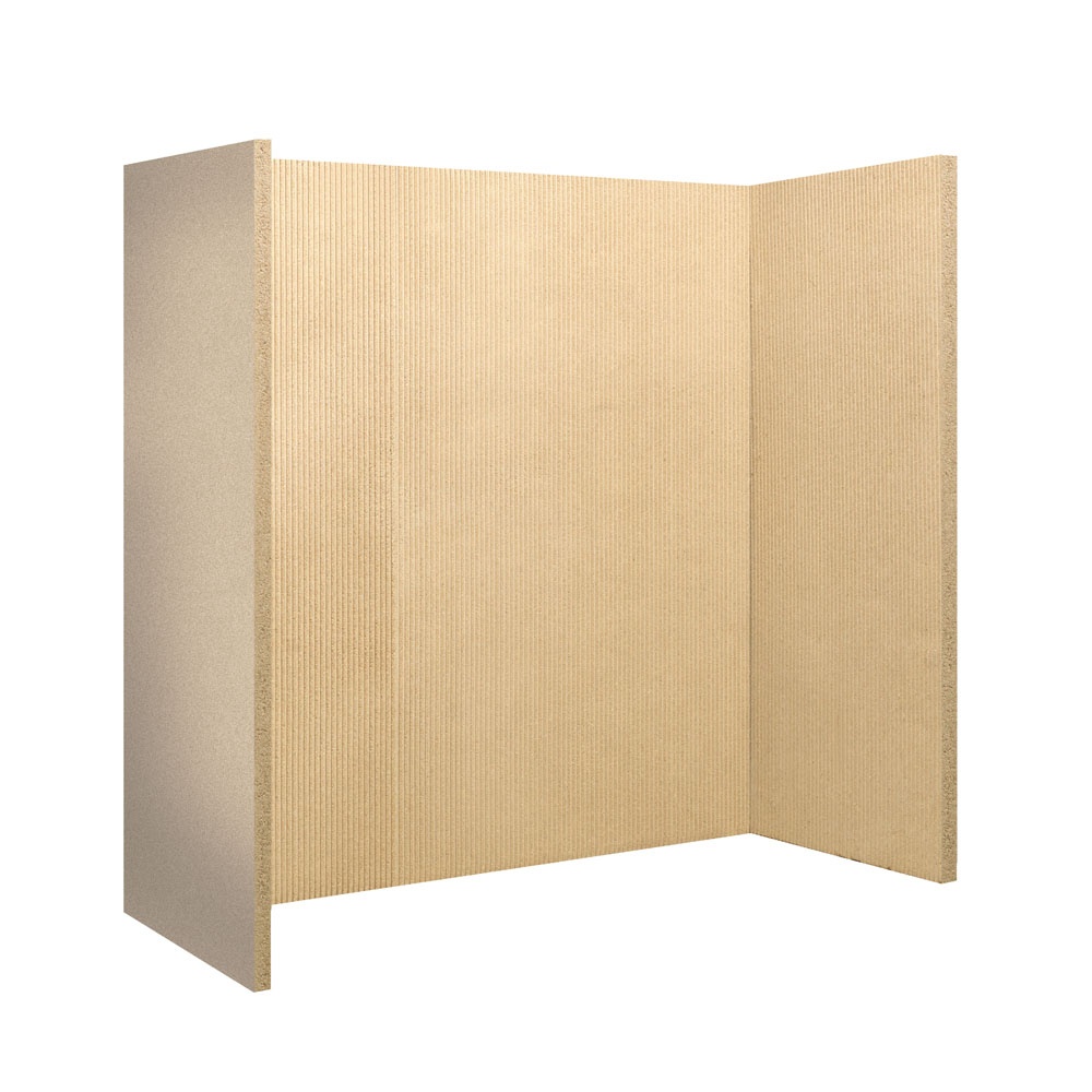0.16W/M.K Lightweight Refractory Bricks Fireboard For Stoves Shockproof