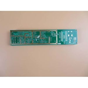 China 4 Layer Mixed PCB Built On 0.254mm RO4350B + 0.36mm FR-4 With ENIG factory