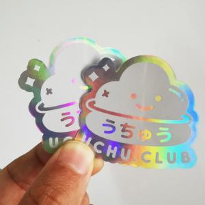 China Holographic Vinyl Tamper Seal Stickers factory