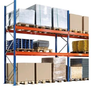 Heavy Duty Steel Pallet Rack 500-2500KG Capacity Warehouse Storage