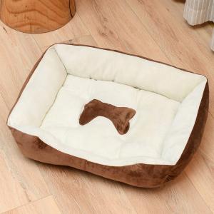 China Washable Breathable Pet Calming Beds Square Cat Cushion Sleeping Accessories factory