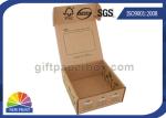 Printed Brown Corrugated Mailer Box kraft paper gift boxes Beauty Product