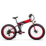 Folding Electric Bike Full Suspension Fat Tire 350w 48v RICH BIT 018