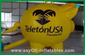 China Inflatable Big Yellow Advertising Inflatable Cartoon Characters Commercial Inflatable Mascot factory