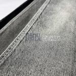 Yarn Dyed Sulfur Cotton Heavy Denim Fabric For Black Jean 11 Oz
