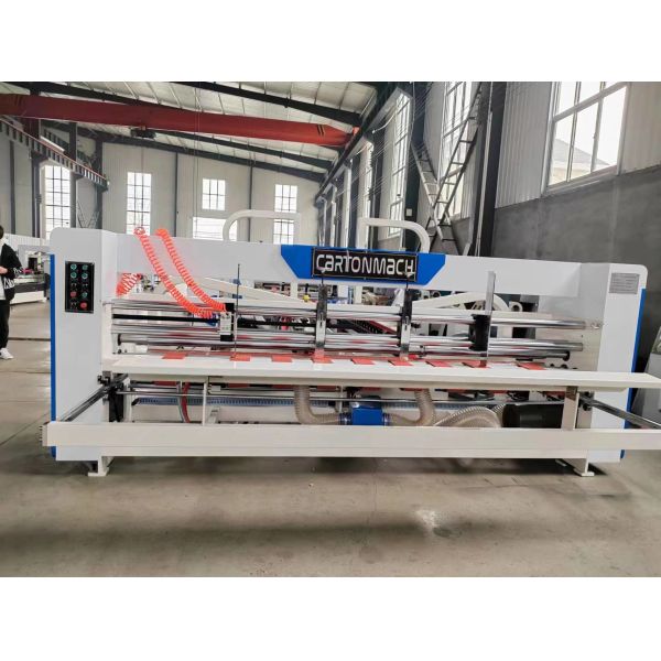 China Highly Automation Carton Folding Corrugated Box Gluing Machine 0~220m/Min factory