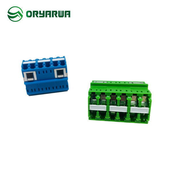 12 Ports LC Fiber Optic Adapter With Inner Shutter