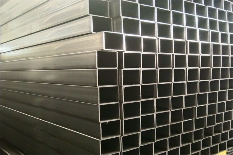 Q345 Square GI Hollow Pipe , Thickness Galvanized Steel Pipe