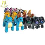 Hansel luna park toys animal push elactrical bike animals cart ride for mall