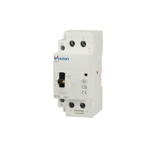 Modular Homes 2NO 24V Electrical 63A Manual 2 Pole Building Contactor / magnetic