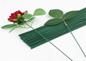 China Bwg26 wire thickness art flowers soft paper covered wire for decoration factory