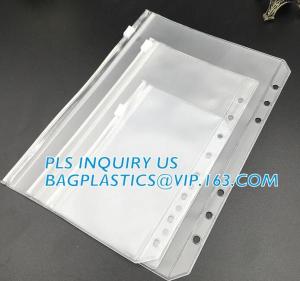 China Biodegradable Page Banknotes Postage Stamp Pockets Transparent PVC Money Album Loose-leaf Sheet Holders page bags holder factory