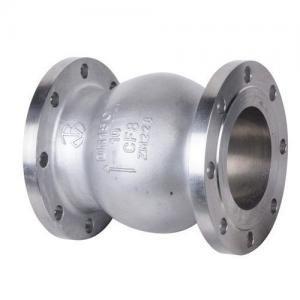 China API Stainless Vertical Lift Check Valve Flanged For Water Supply factory