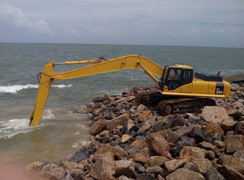 24300kg Operating Long Reach Excavator Booms For Volvo PC 300