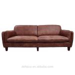 Defaico Vintage Leather Sofa Set