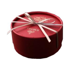 China Custom Logo Recyclable Truffle Packaging Round Cardboard Chocolate Box Favors Gift For Wedding Souvenirs factory