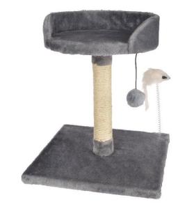 China Wooden Cat Scratching Tree Durable , Platform Indoor Cat Tree Scratching Post factory