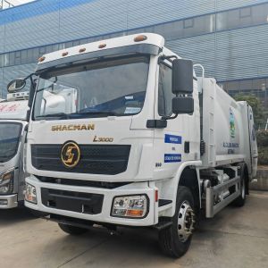 China Shacman L3000 Refuse Compactor Garbage Collection Waste Collection Vehicle on sale