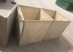China Rectangle Rock Basket Hesco Barrier Blast Wall factory