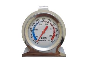 China Round Dial Oven Temperature Gauge , Durable Hanging Analog Oven Thermometer factory