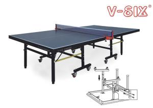 China Single Portable Ping Pong Table Standard Size , Easy Install Table Tennis Equipment factory