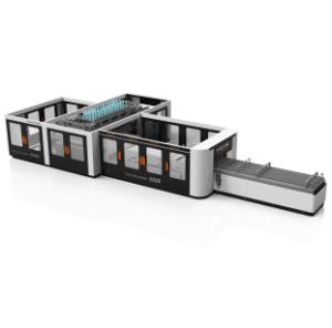 China HMI Toilet Paper Packaging Machine 35KW Toilet Paper Wrapping Machine factory