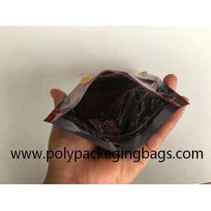 Gravure Printing Resealable Tobacco Pouch With Humidifying System