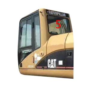 China E320 CATERPILLAR Cab Glass Sunroof Back Side Position NO.5 factory