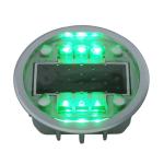 Waterproof Outdoor Solar Deck Lights 180MAH Cat Eye Road Studs Aluminum Alloy