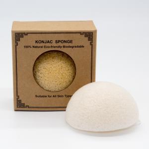 China 7*3.5cm White Black Green Purple Facial Konjac Sponge Removes Makeup factory
