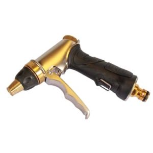 Lightweight Metal Hose Spray Gun , Garden Hose Pipe Spray Gun