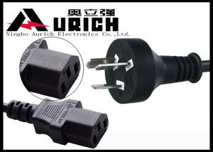 China Argentina PC Power Supply Cable 3 Prong Plug 10A 250V IRAM Certification factory