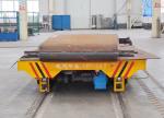 50T Steel Rail Transfer Cart Box Beam Structure For Conductor Railroad Colored