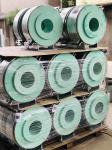 25mm - 250mm Insulation Thickness Sliding Pipe Support , Cold Insulation Pipe