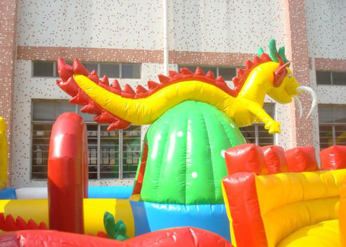 EN71 Large PVC Tarpaulin Inflatable Bouncy Castle For Children Games