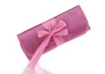 Pink waterproof Bag Makeup Brush Cylinder Including Contour Brush