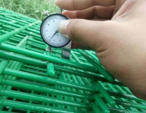 China Ornamental Sports Field 0.63m Twin Wire Mesh Fencing factory