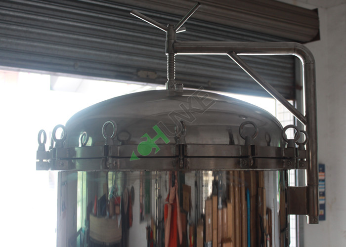 Customized Multi Bag Filter Housing Side Inlet Stainless Steel 304 316 Material