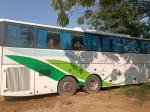Double Decker Used Coach Bus Golden Dragon Tourist Bus XML6148 With Bed 56seats