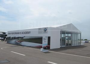 China A Frame Aluminum 20x50m Outdoor Exhibition Tents With Glass Wall factory