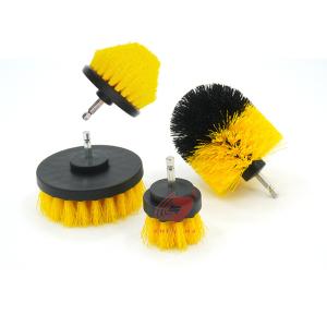 China Car Cleaning Detailed Drill Scrubber Brushes With 2.5&quot; Tapered Brush factory