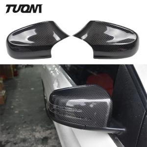 China Mercedes Benz Carbon Fiber Mirror Cover Side Rear View Mirror Trim Protect Covers factory