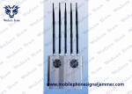 5 Antenna 25W High Power 3G Cell phone Jammer with Outer Detachable Power Supply